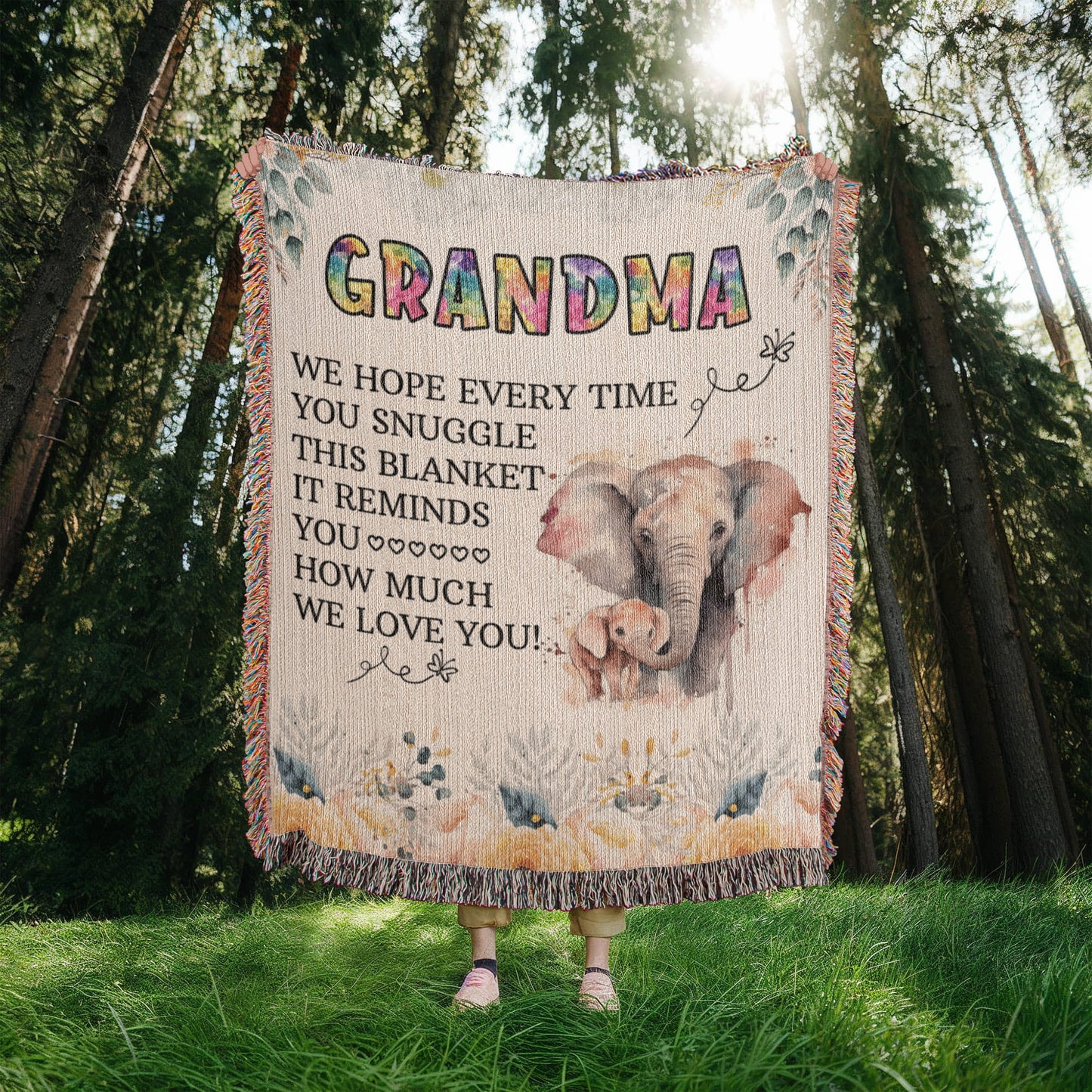warm hug blanket