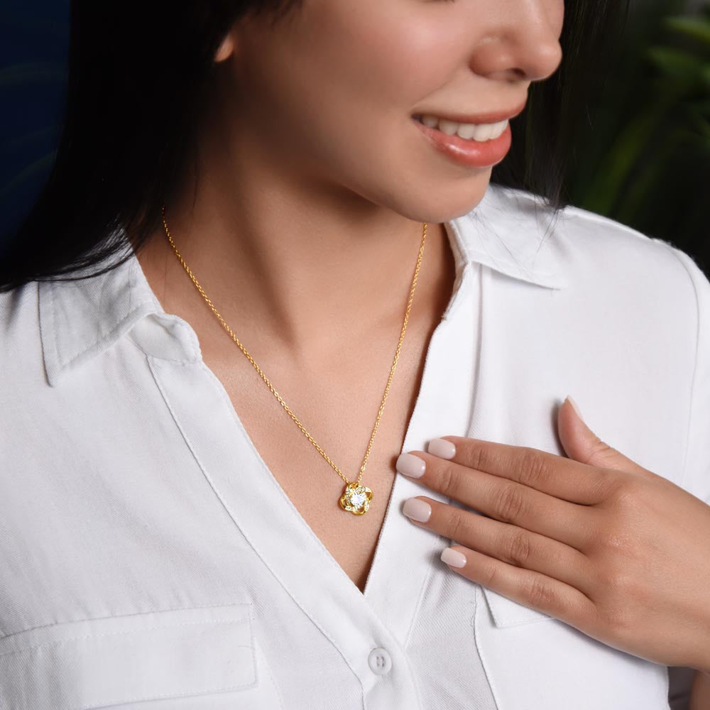 Daughter Gift From Mom – Sentimental Message Jewelry with Love Promise