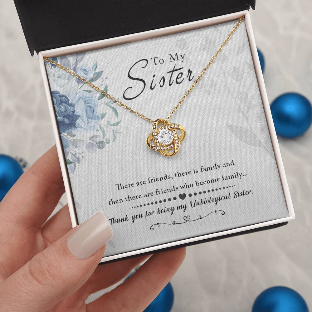 Sister Gift – Sentimental Thank You Message Keepsake