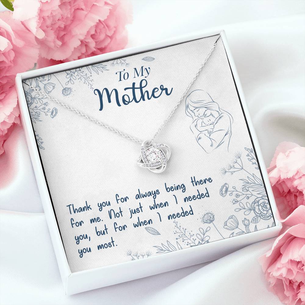 to my mom necklace