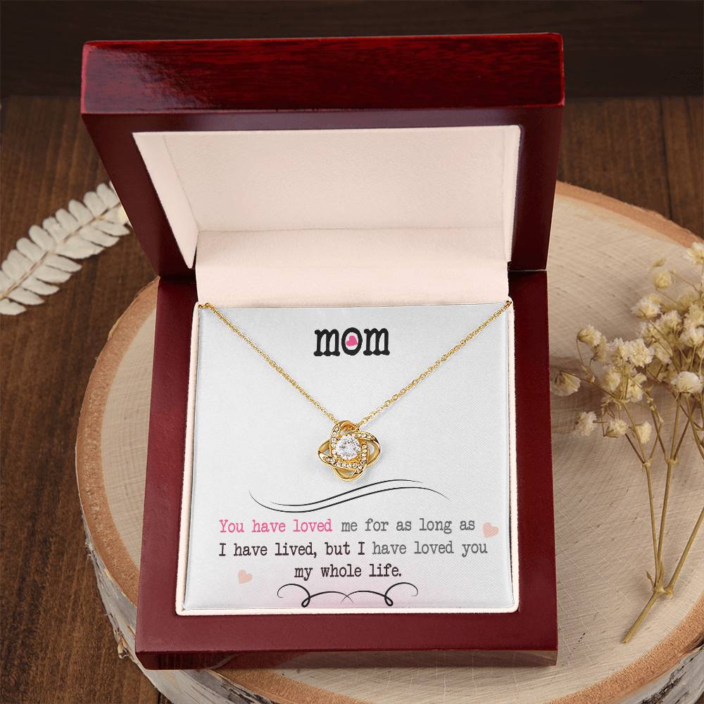 To My Mom, I Loved You My Whole Life