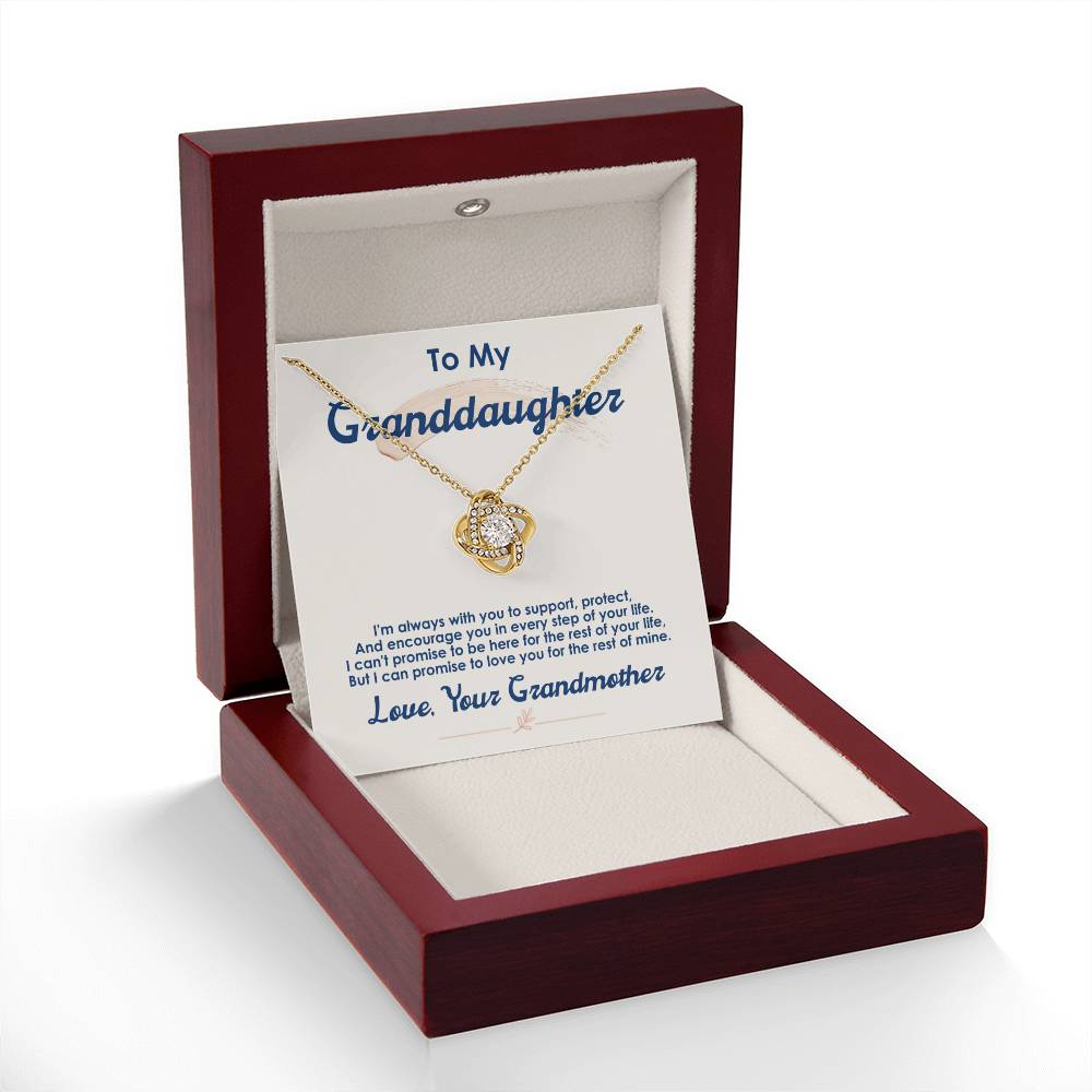Granddaughter Gift From Grandma – Sentimental I Love You Necklace