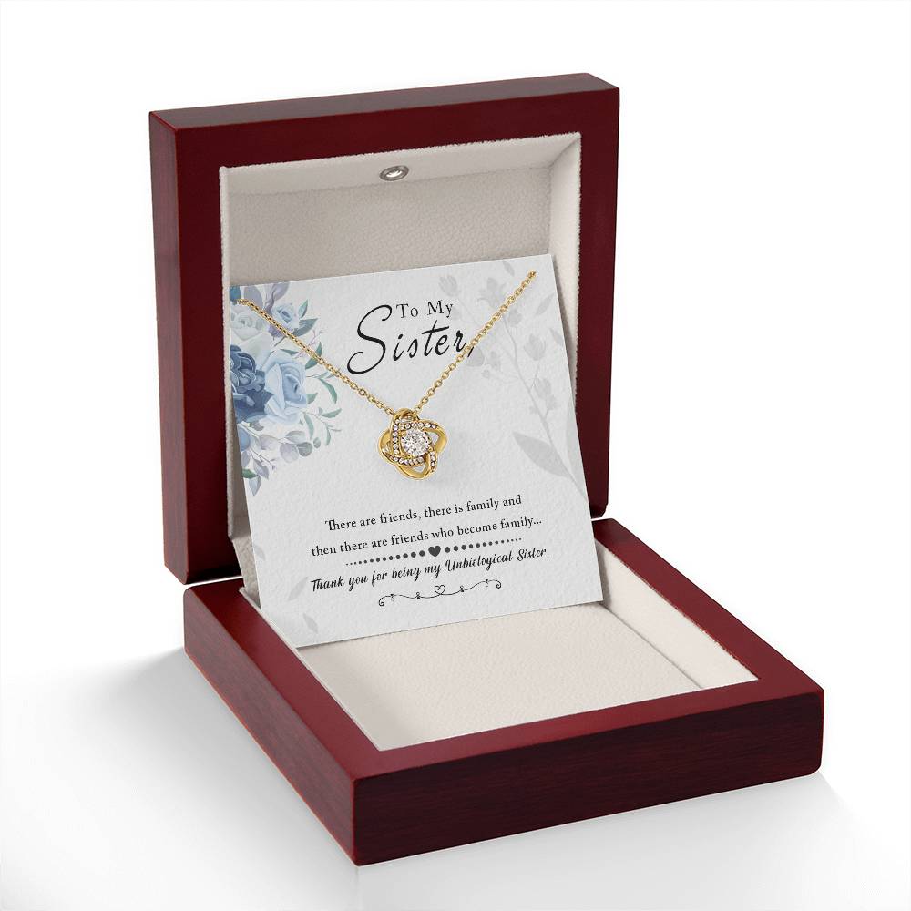 Sister Gift – Sentimental Thank You Message Keepsake