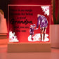 Acrylic Square Gift for Grandpa