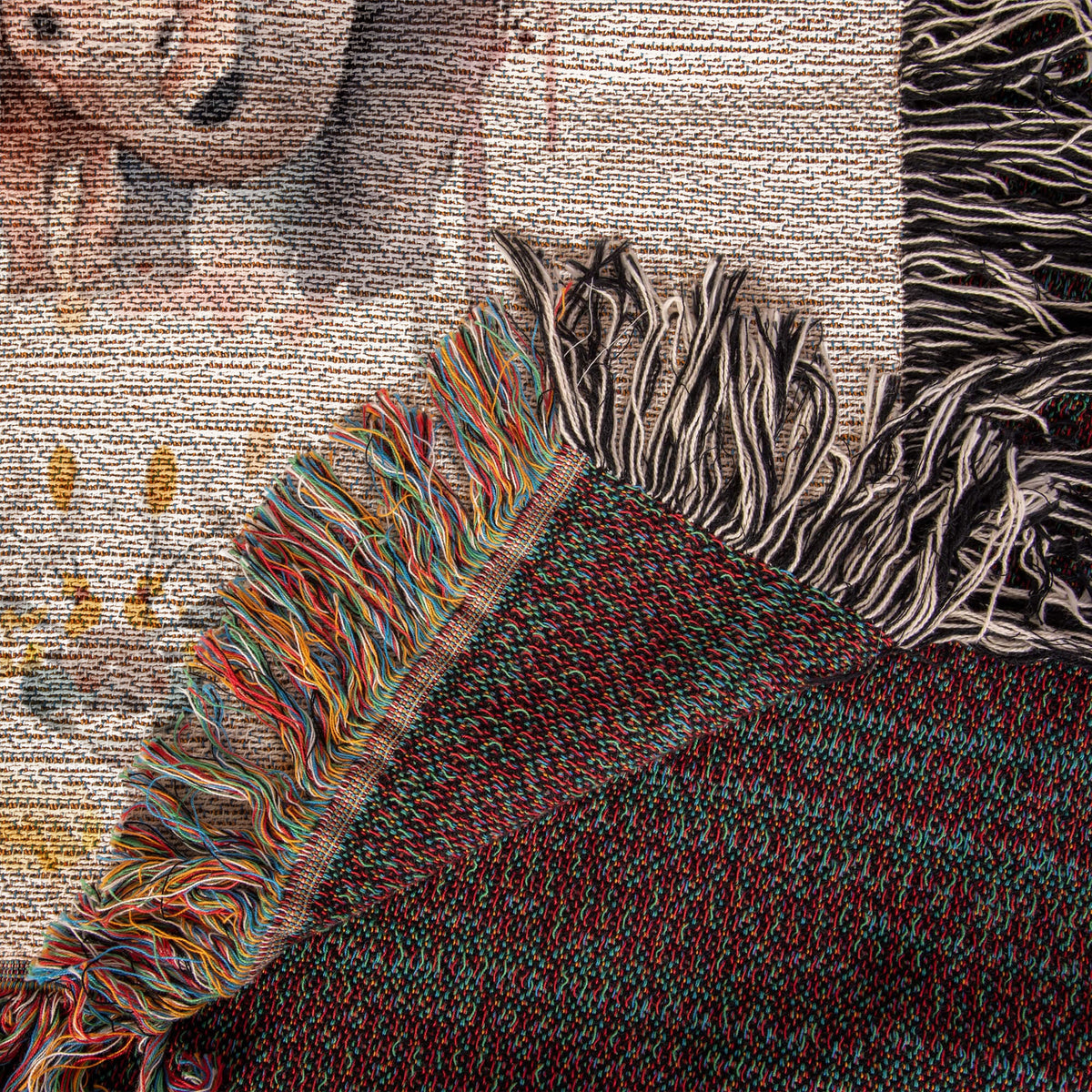 Grandma Gift Blanket – Sentimental Elephant Woven Heirloom