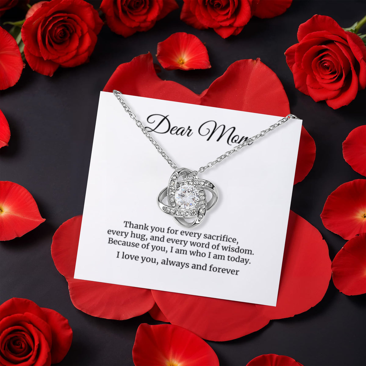 Thank You Gift Mom – Sentimental Message Expressing Gratitude and Love